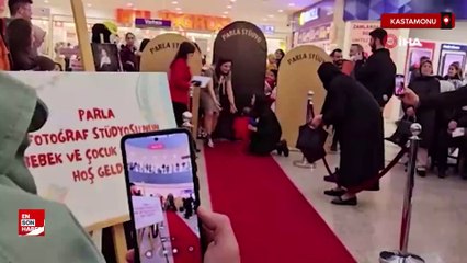 Kastamonu çocuklar podyuma çıktı, renkli kostümleri ile büyük beğeni topladı