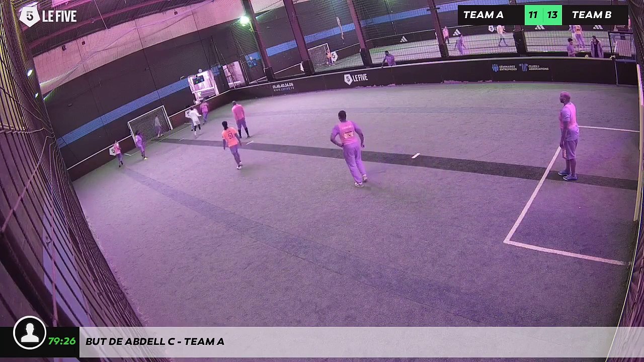But de Abdell C - Team A