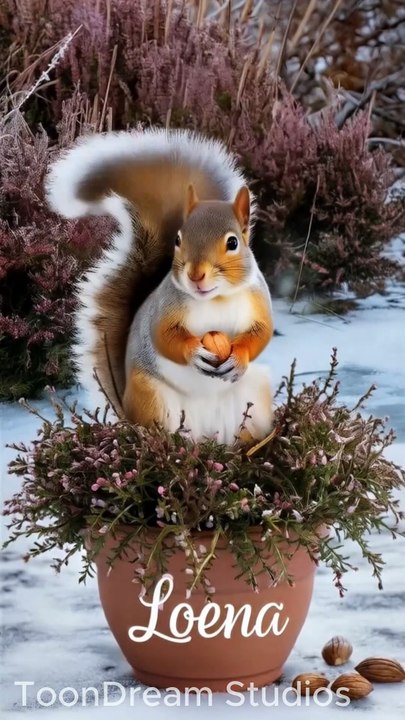 Meet Loena – The Cutest Squirrel You'll Ever Se