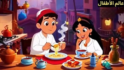 رمضان للأطفال قصة أحمد المصري اللي صام أول يوم وفرحته بتفرح الدنيا 🌙✨