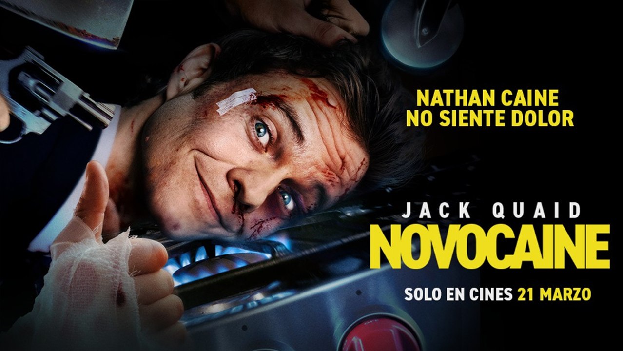 NOVOCAINE (2025) - Tráiler Español [HD][Castellano 2.0] 🎞️🇪🇸
