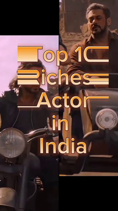 Richest Indian Actor 2025