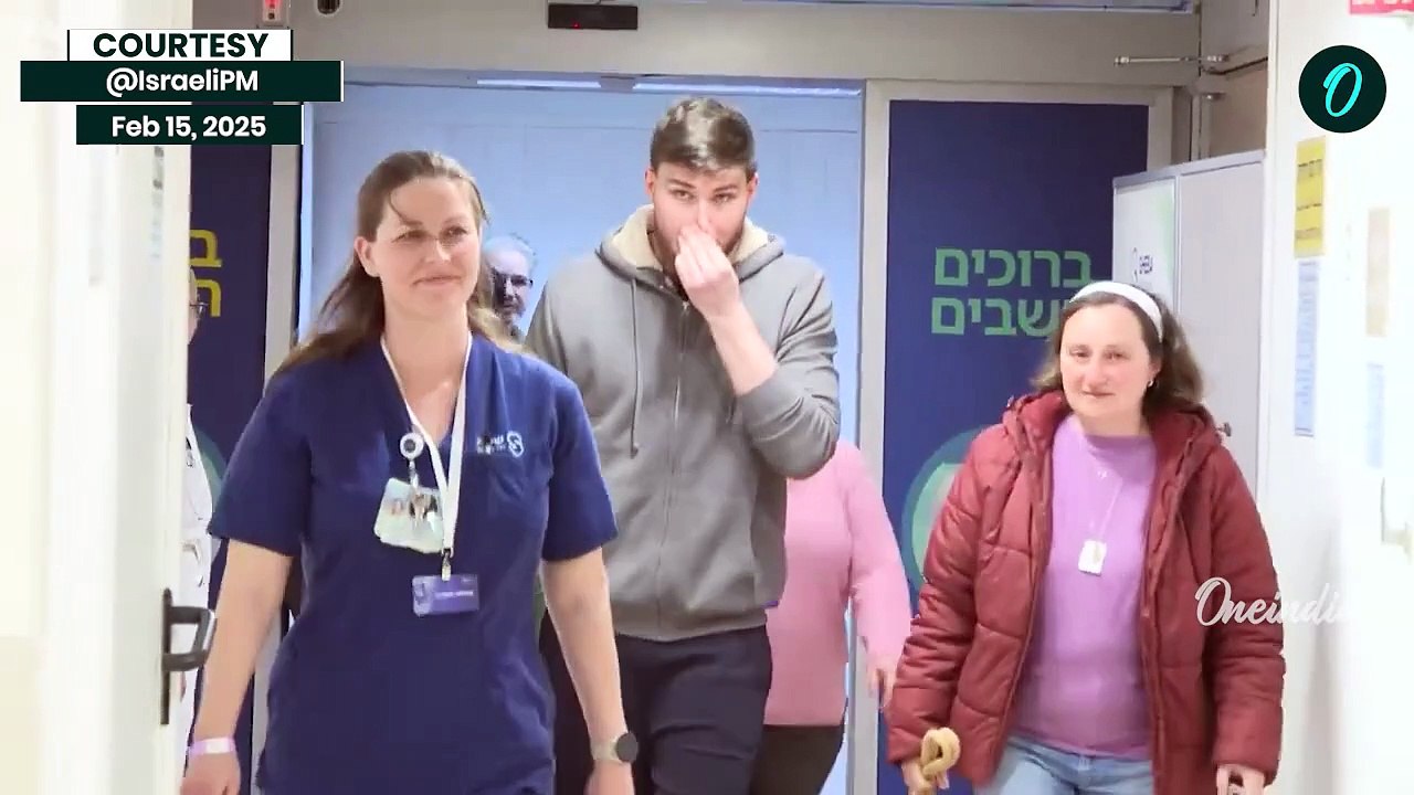 Hamas Hostage Release | Released Russian Hostage Alexander Troufanov's Emotional Reunion With Family