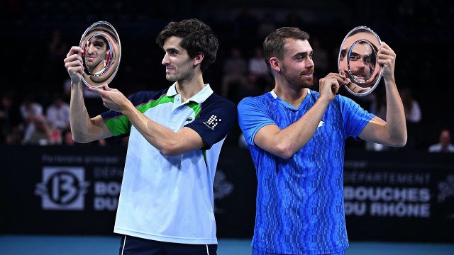 Tennis - Open 13 - Marseille 2025 - Pierre-Hugues Herbert et Benjamin Bonzi, 1er tournoi et 1er titre !