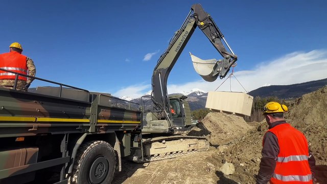 Bomba a Bressanone: gli artificieri fanno brillare l'ordigno in una cava