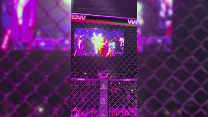 Así fue la salida de Ilia Topuria en WOW 16 y momentazo con su hijo Hugo