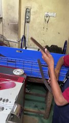 Made a leather belt in factory #karmawala #videos