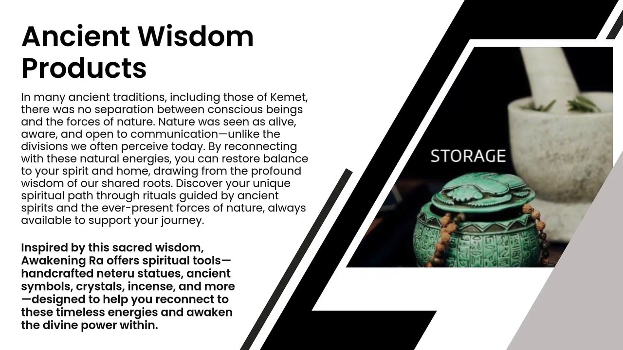 Ancient Wisdom Products