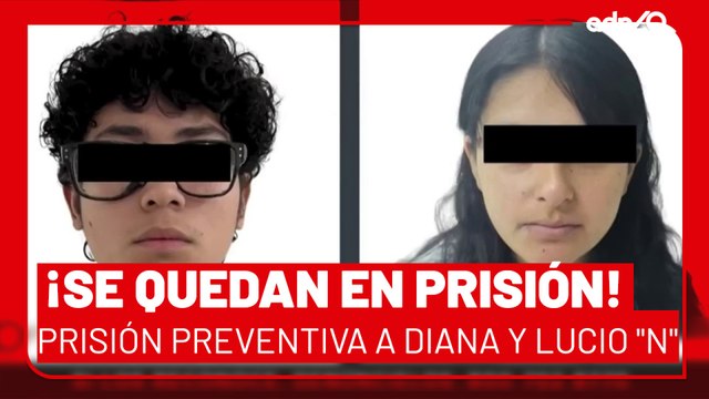 🚨¡Última Hora! Se quedan en prisión. Dictan prisión preventiva justificada a Diana y Lucio N