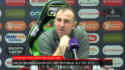 Konyaspor'da Recep Uçar: Taraftarımıza en kötü Konyaspor'u izlettirdik