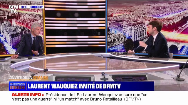Conseil constitutionnel: Oui, la proposition de nommer Richard Ferrand pose problème , réagit Laurent Wauquiez (LR)