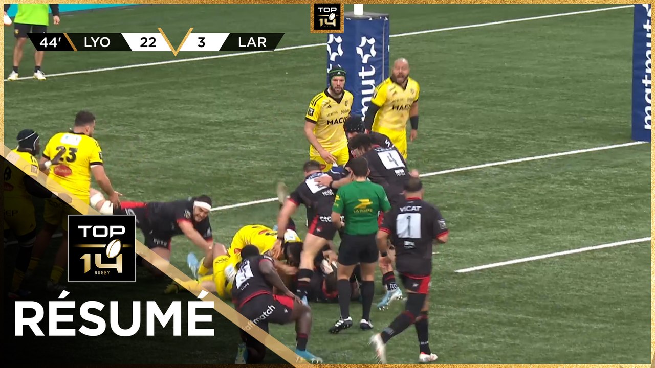 TOP 14 Saison 2024-2025 J16 - Résumé LOU Rugby - Stade Rochelais