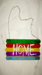 DIY Wall-Hanging by Ice-cream stric