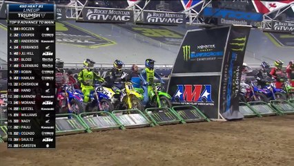 2025 AMA Supercross Round 6 Detroit - 450SX Heat 1