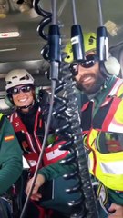 Uno de los rescates de este fin de semana en Aragón.