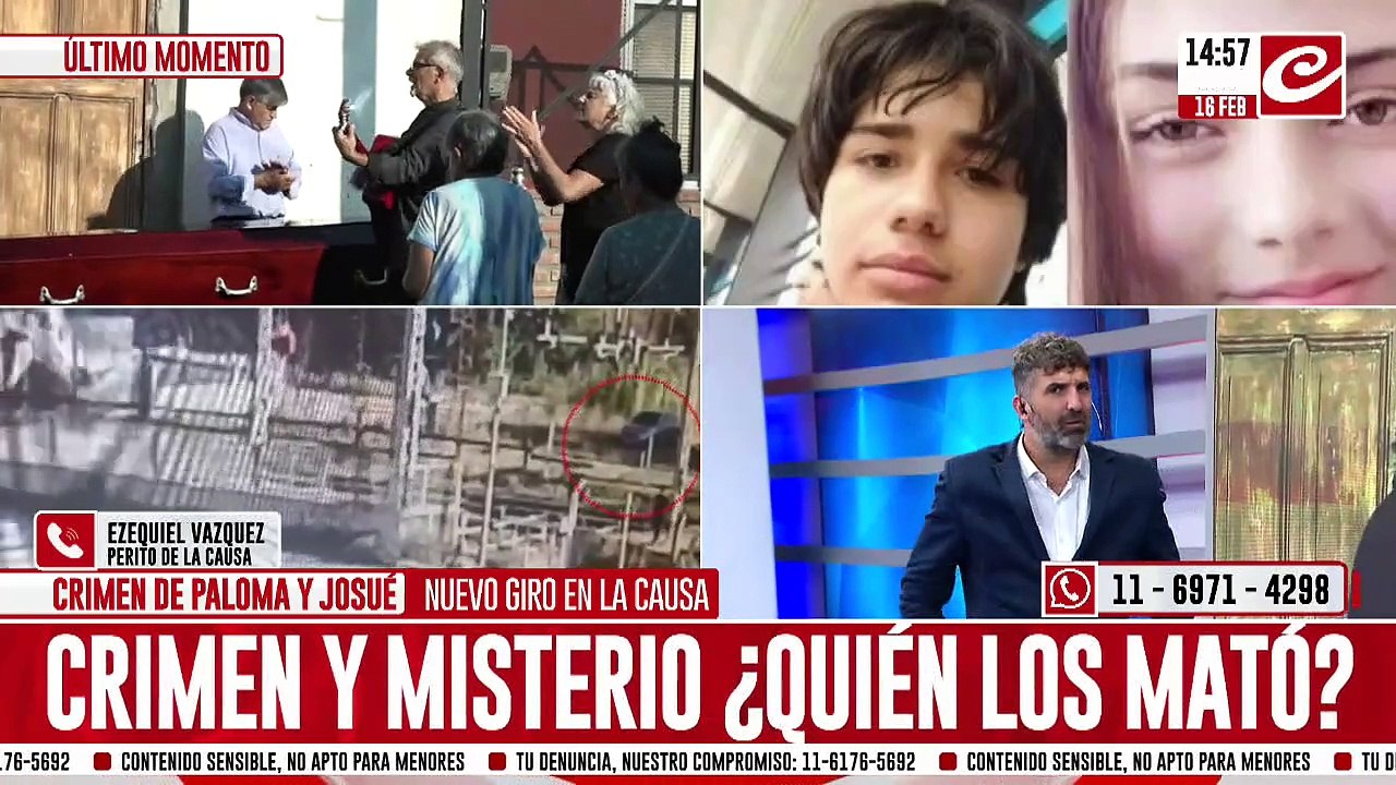 Crimen de Paloma y Josué: el polémico posteo del papá de Paloma