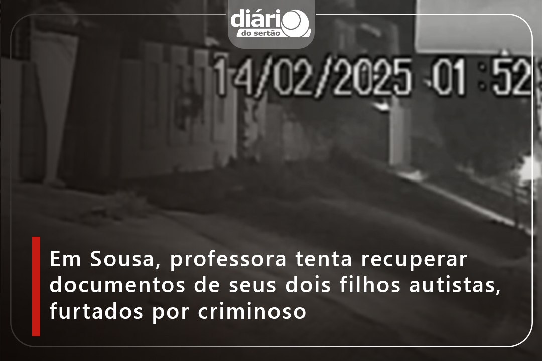 Em Sousa, professora tenta recuperar documentos...