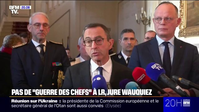 Présidence LR: Laurent Wauquiez assure qu'il n'y aura pas de guerre des chefs