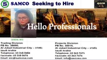 Job opportunities for Accountants, Electrical and Machanical Engineers, in SAMCO Co