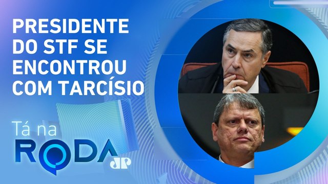 Bancada DEBATE visita de BARROSO ao SISTEMA de CÂMERAS da PM de SP | TÁ NA RODA