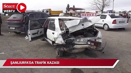 Şanlıurfa'da kaza: 1'i çocuk 4 yaralı