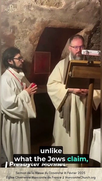 Sunday Sermon from the Marcionite Church in France (dubbed from French)