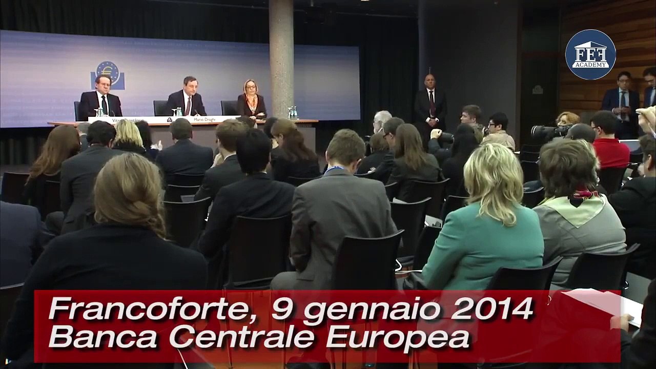 Mario Draghi_ la BCE non può fallire perché crea denaro dal nulla