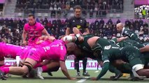 TOP 14 - Essai de Sekou MACALOU (SFP) - Stade Français Paris - Section Paloise