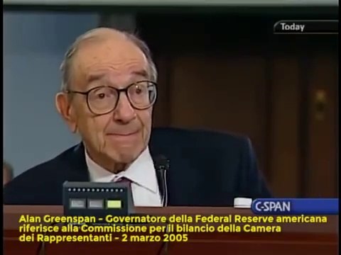 Greenspan_ il problema non sono i soldi ma il sistema economico che sostiene la spesa dei cittadini