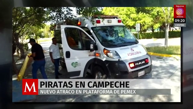 Piratas atacan la plataforma petrolera de Pemex en la Sonda de Campeche