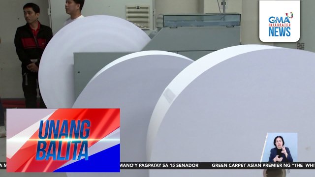 Pag-imprenta ng parliamentary election ballots sa BARMM, itinigil muna ng Comelec | Unang Balita