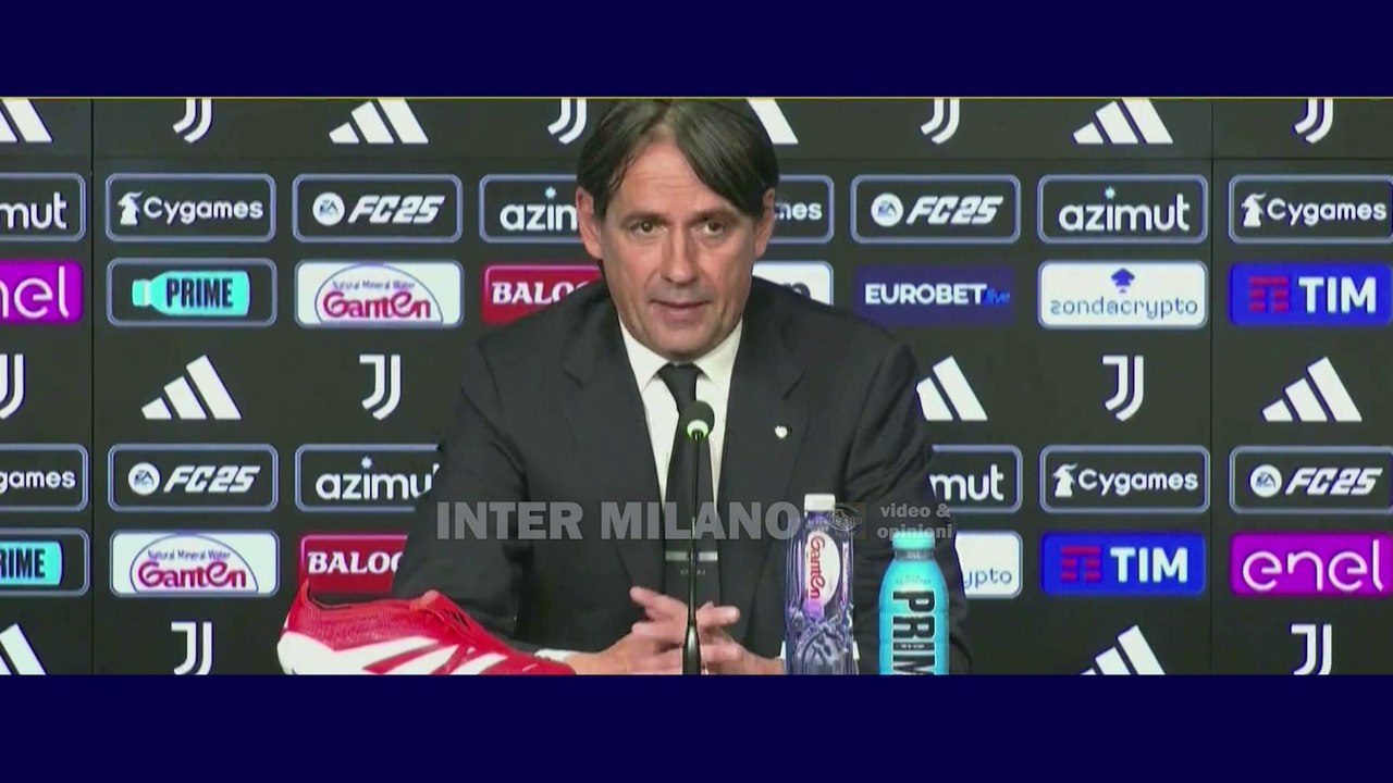 Juventus-Inter 1-0 * Simone Inzaghi: sconfitta che fa male. Se vogliamo raggiungere un obiettivo, dobbiamo fare meno proclami.