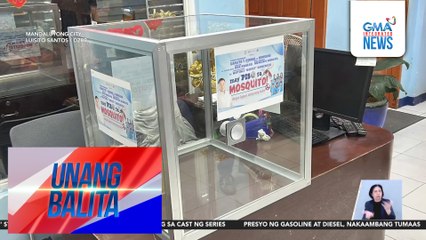 P1 kada mahuhuling lamok, alok ng Brgy. Addition Hills sa mga residente bilang kampanya kontra-dengue | Unang Balita
