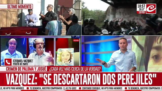 Crimen de Josué y Paloma: ordenes de peritaje de la sabana donde envolvieron los cuerpos