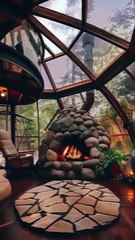 Glass-Dome Cabin with Rainfall Views, Glass-Dome Cabin with Rainfall Views,