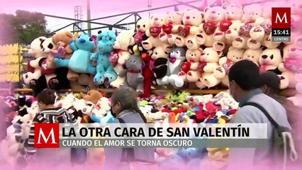 San Valentín no siempre es color rosa; amores que se tornan oscuros