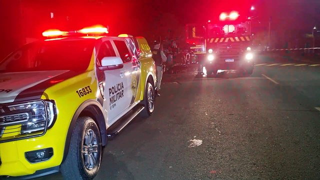 Mulher sofre queimaduras em incêndio causado por explosão de botijão de gás no Riviera