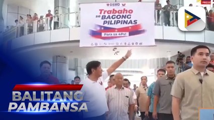PBBM, desididong palawakin pa ang mga job fair ng pamahalaan