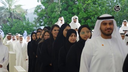 UAE President meets scholarship programme graduates