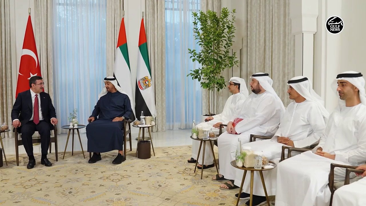 UAE President receives Turkish Vice President, strengthening bilateral relations