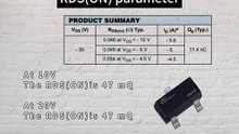 J305-VB is a SOT23 package P-Channel field effect MOS tube