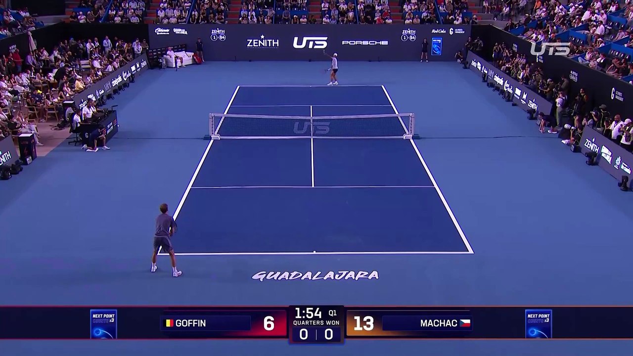 VIDEO: Machac beats Goffin to win UTS Guadalajara