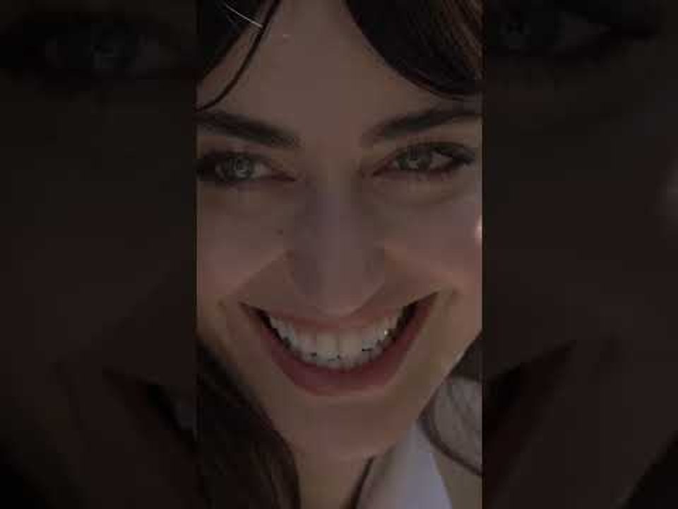 Syrian singer Faia Younan is delighted to be surrounded by flowers
