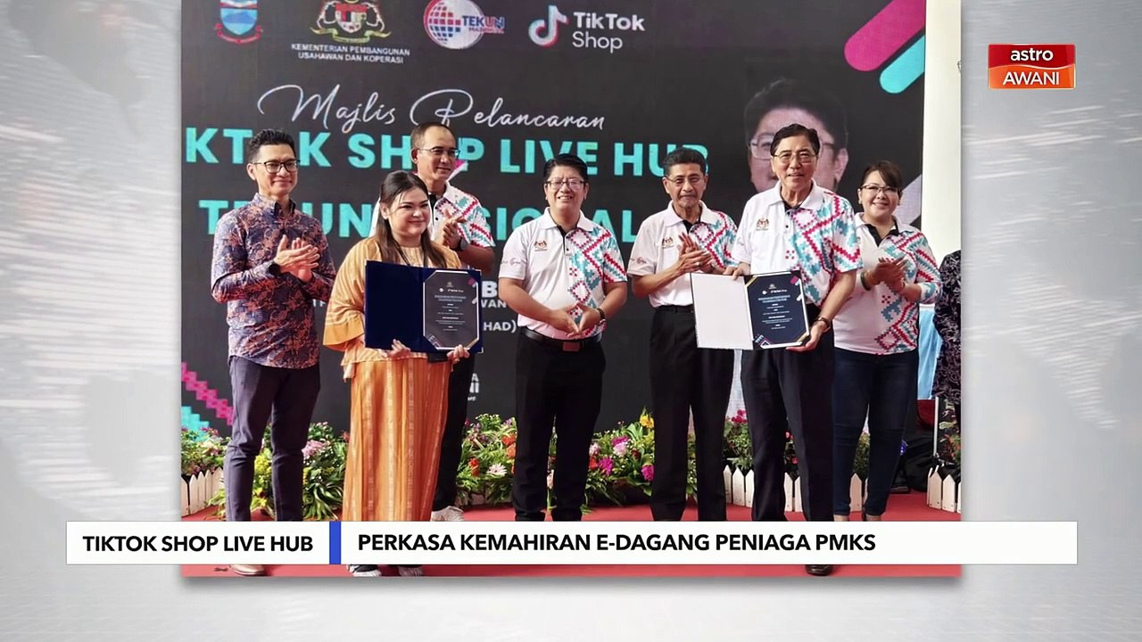 TikTok Shop Live Hub: Perkasa kemahiran e-dagang peniaga PMKS