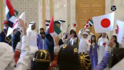 UAE President hosts official reception ceremony for Japanese PM's visit