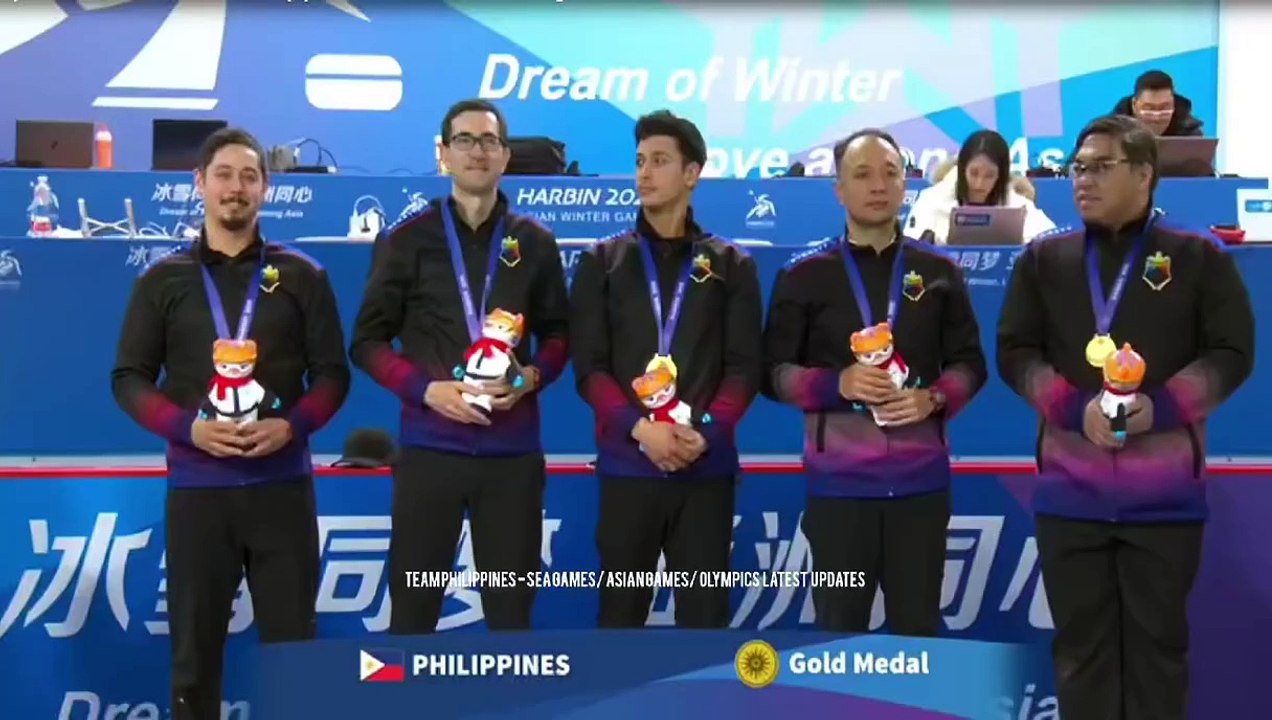 Philippines 🇵🇭 WIN its first ever Gold Medal in Asian Winter Games