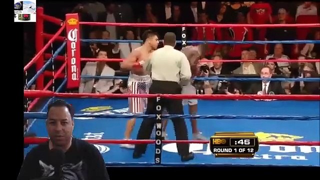 varias caidas entre el haitiano vs mexicano - Victor Ortiz Vs Andre Berto I Highlights