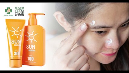 Nên bôi kem trị mụn trước hay sau kem chống nắng?