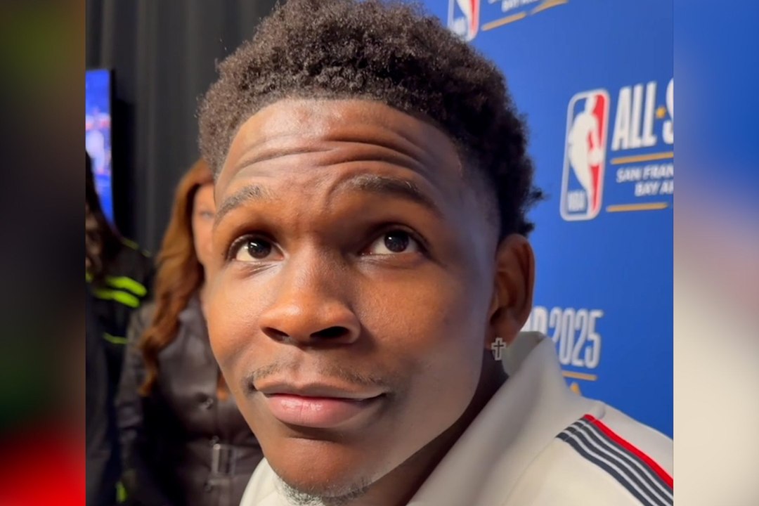 Anthony Edwards says that he doesn't have enough tricks to participate in the Slam Dunk Contest