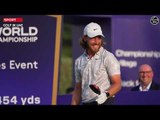 Tommy Fleetwood hit’s ceremonial tee shot of DPWTC ‘One Month To Go’